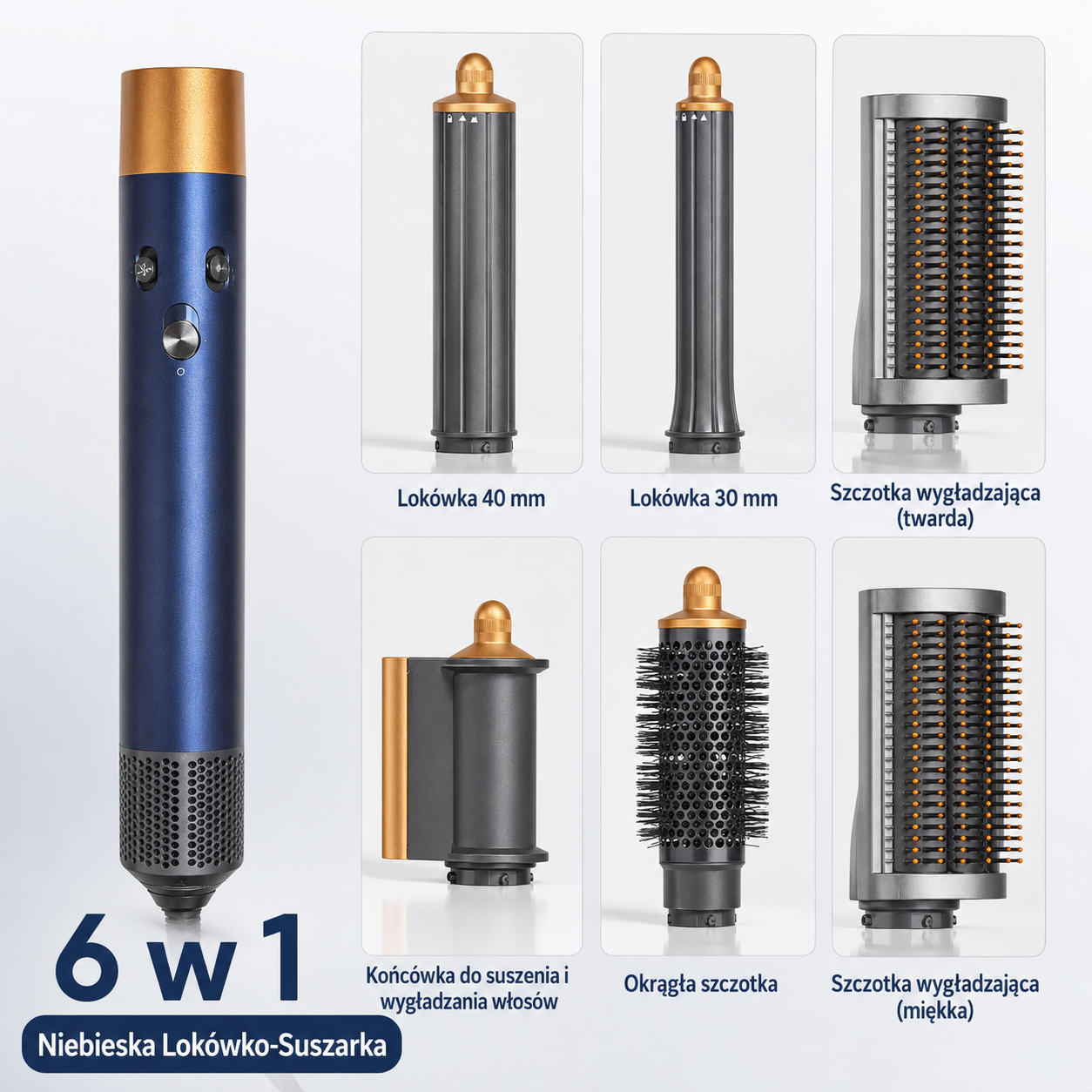 Professional 6-in-1 Ionic Multi-Styler